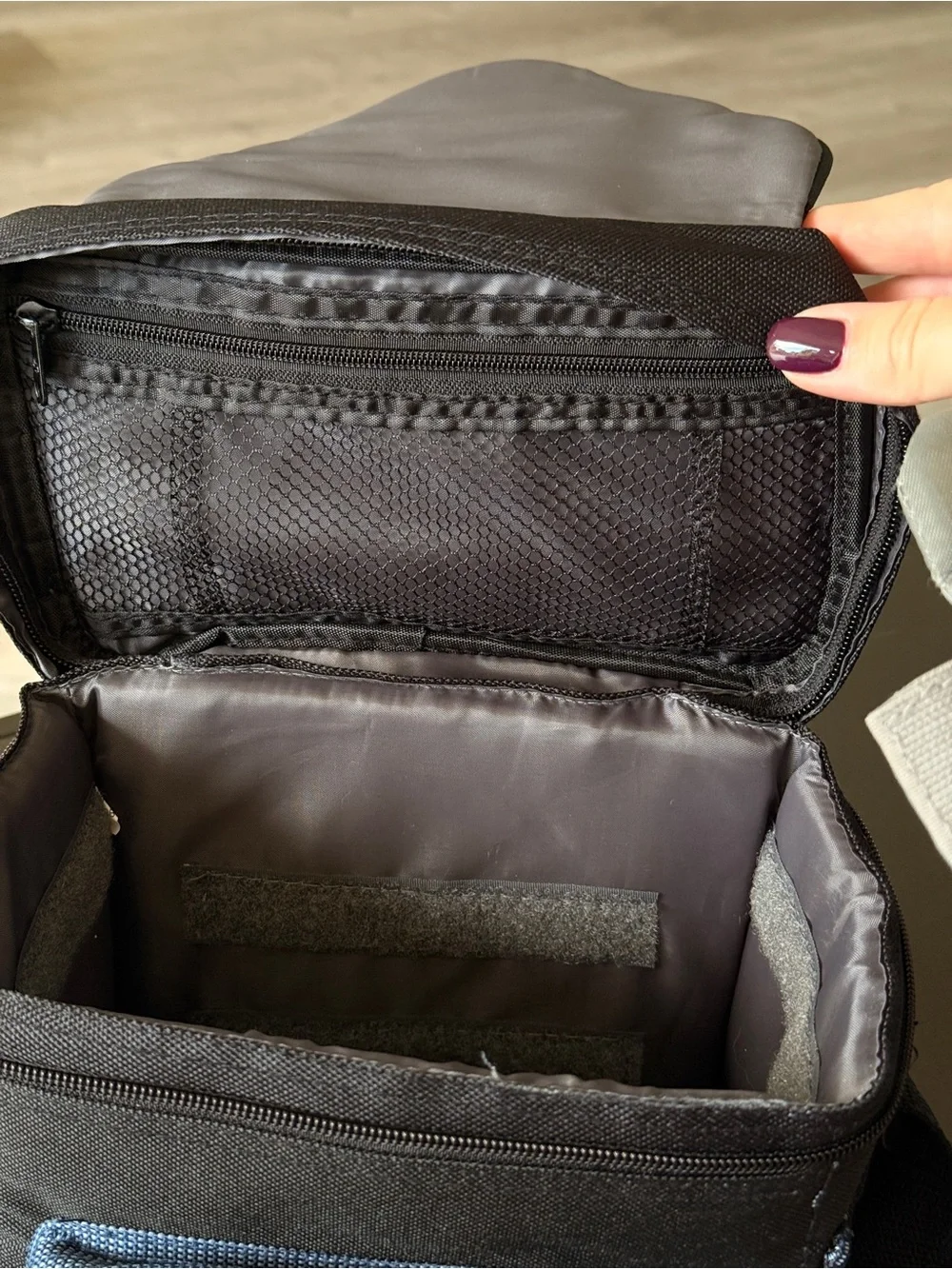Samsonite Black and Blue Compact Camera Case